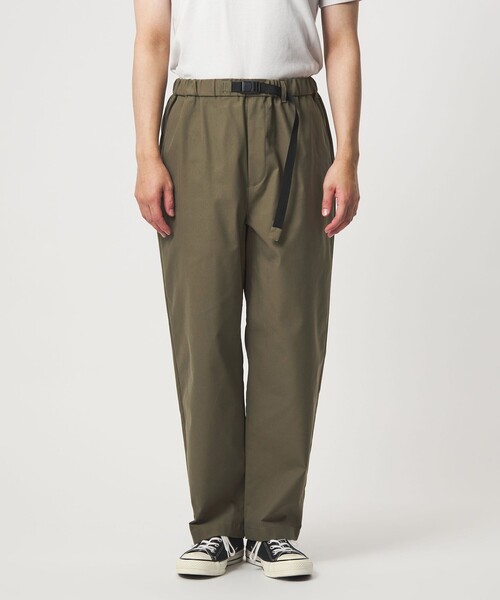 green label relaxing（グリーンレーベルリラクシング）の「【WEB限定】ポリエステル ツイル クイックベルト W3 イージーパンツ -ストレッチ-（その他パンツ・メンズ・ベージュ/オリーブ/ブラック・XL/L/M/S）」の9枚目の写真