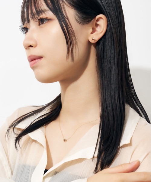 K10 馬/ホース カラーストーン ネックレス（ネックレス）｜Jewel