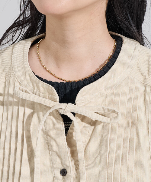 セール】コーデュロイ ピンタックベスト＜セットアップ対応＞（ベスト