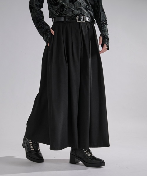 Ellno Loset(エルノロゼット)の「アソートガウチョハカマパンツ(その他パンツ・メンズ・ブラック/グレー系その他・X-SMALL/SMALL/MEDIUM/LARGE)」の1枚目の写真