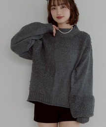 JUMELLE | mix pattern knit(ニット/セーター)