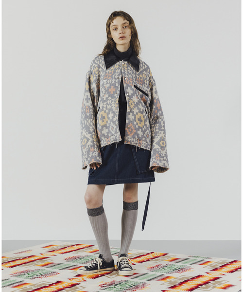 PENDLETON（ペンドルトン）の「【PENDLETON】JACQUARD JACKET（その他アウター・レディース・ピンク/ブルー・SMALL/MEDIUM）」の13枚目の写真