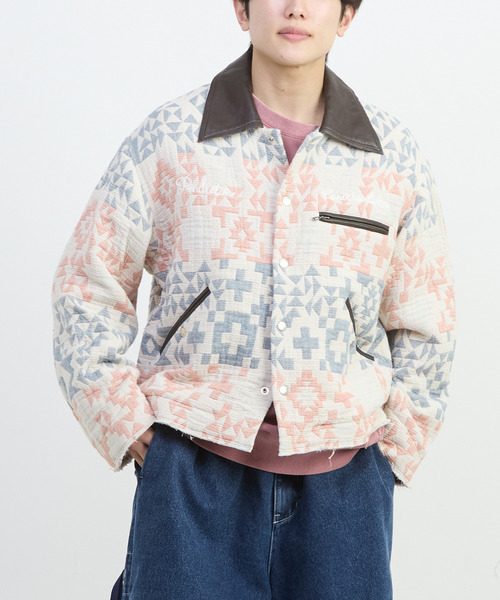PENDLETON（ペンドルトン）の「【PENDLETON】JACQUARD JACKET（その他アウター・レディース・ピンク/ブルー・SMALL/MEDIUM）」の15枚目の写真