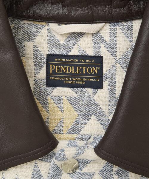 PENDLETON（ペンドルトン）の「【PENDLETON】JACQUARD JACKET（その他アウター・レディース・ピンク/ブルー・SMALL/MEDIUM）」の3枚目の写真