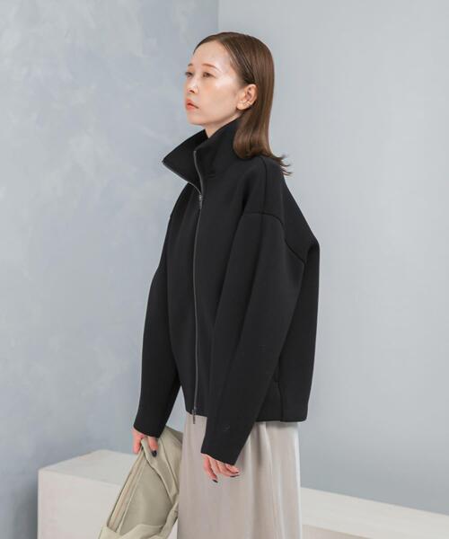 セール】『WEB限定』刺繍スタンドダンボールブルゾン（その他アウター