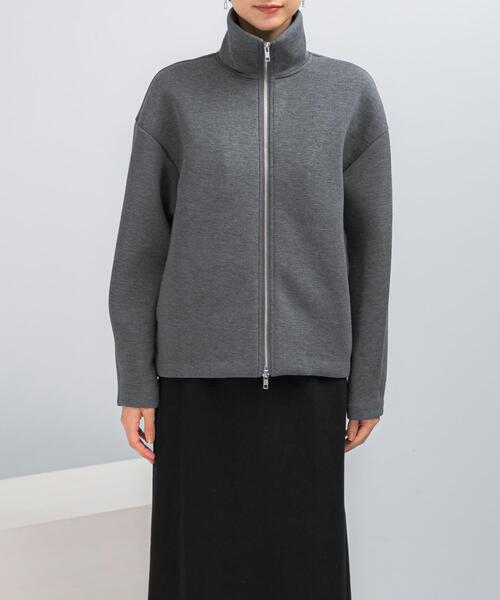 セール】『WEB限定』刺繍スタンドダンボールブルゾン（その他アウター