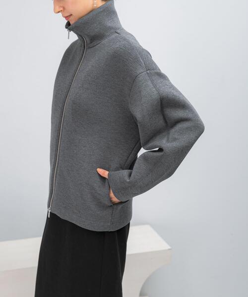 セール】『WEB限定』刺繍スタンドダンボールブルゾン（その他アウター