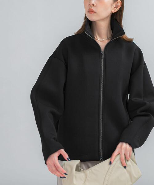 セール】『WEB限定』刺繍スタンドダンボールブルゾン（その他アウター