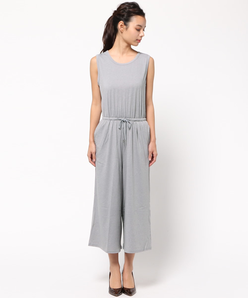 OUTLET（アウトレット）の「【Discoat Petit】TRユルコンビネゾン（つなぎ/オールインワン・レディース・グレー・MEDIUM/LARGE）」の5枚目の写真
