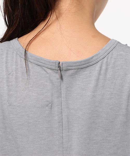 OUTLET（アウトレット）の「【Discoat Petit】TRユルコンビネゾン（つなぎ/オールインワン・レディース・グレー・MEDIUM/LARGE）」の9枚目の写真