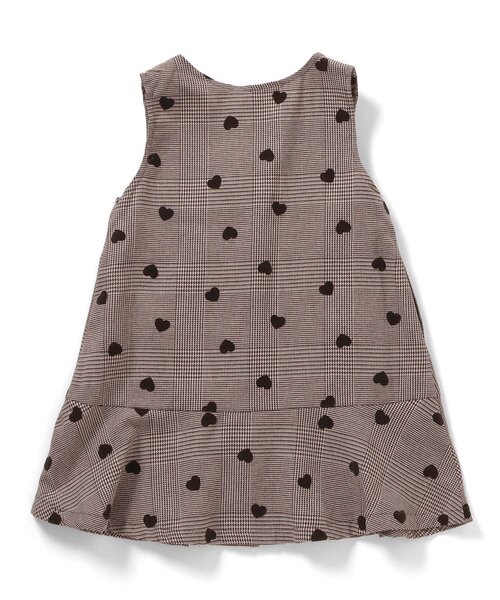 apres les cours（アプレレクール）の「マリンジャンパースカート（ジャンパースカート・キッズ・ブラック/チェック・80/90/100/110/120/130/140）」の11枚目の写真