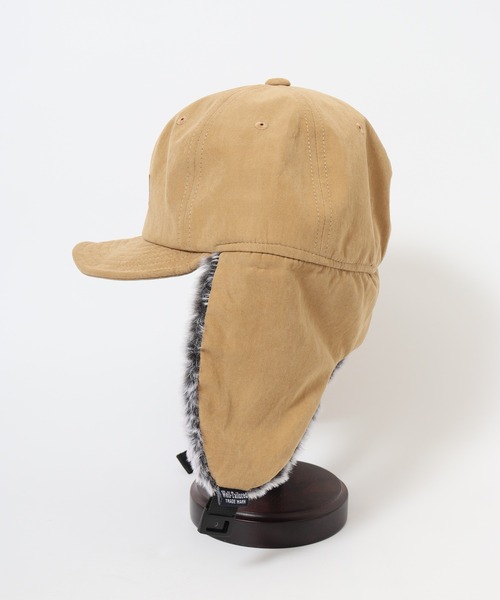 Well-Tailored（ウェルテイラード）の「Well-Tailored FUR FLAP CAP SR（キャップ・メンズ・ブラック/ベージュ・FREE）」の8枚目の写真