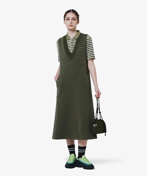 LACOSTE(ラコステ)の「レディース SPINOR 225 2 SFA(スニーカー・レディース・ダークグリーン・22.5cm/23.5cm/24.5cm/23.0cm/24.0cm)」の7枚目の写真