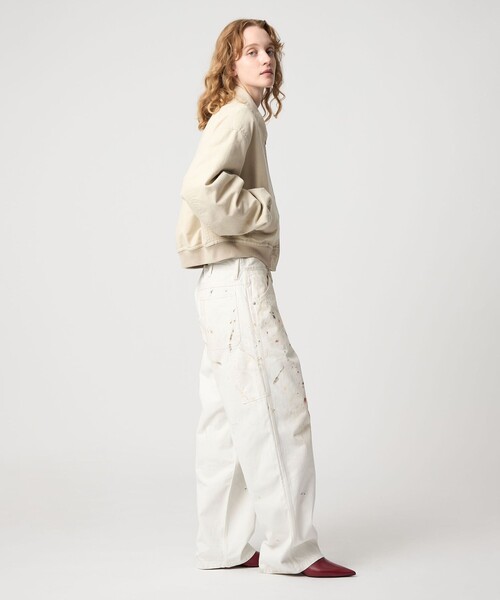 6（ロク）の「＜timemachine＞PAINT PAINTER PANTS/パンツ（デニムパンツ・レディース・オフホワイト・28/26/24/25/27）」の14枚目の写真