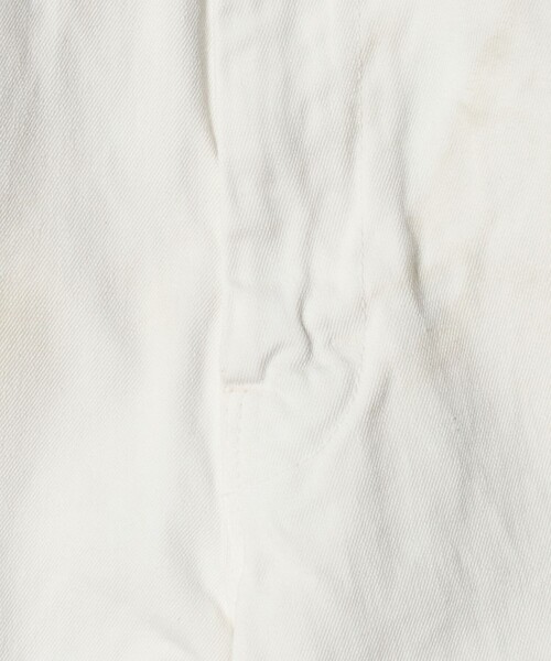 6（ロク）の「＜timemachine＞PAINT PAINTER PANTS/パンツ（デニムパンツ・レディース・オフホワイト・28/26/24/25/27）」の10枚目の写真