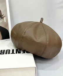 almo（アルモ）の「PUベレー帽【YC】（ハンチング/ベレー帽）」