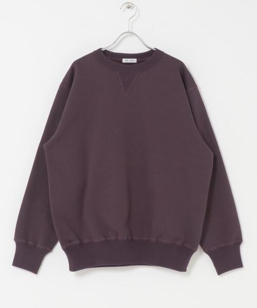 FORK&SPOON（フォークアンドスプーン）の「FORK&SPOON　リサイクルコットン裏毛クルーネックスウェット（スウェット・メンズ・オートミール/パープル系その他/ブラック・5/4）」の16枚目の写真