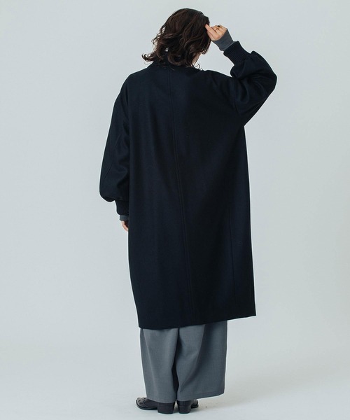 ROSE BUD（ローズバッド）の「(mici)VOLUME SLEEVE COAT（ステンカラー