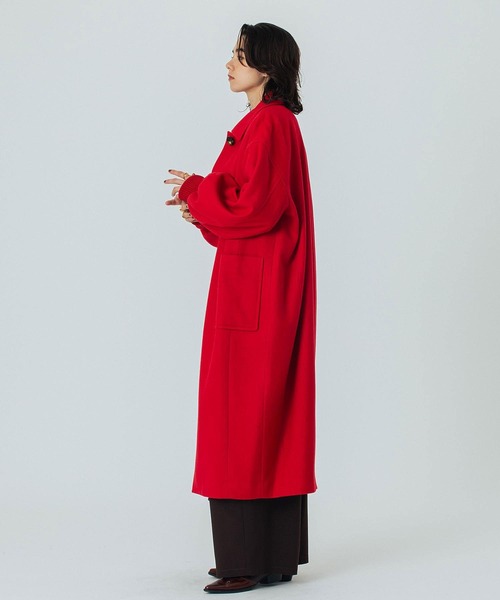 ROSE BUD（ローズバッド）の「(mici)VOLUME SLEEVE COAT（ステンカラー