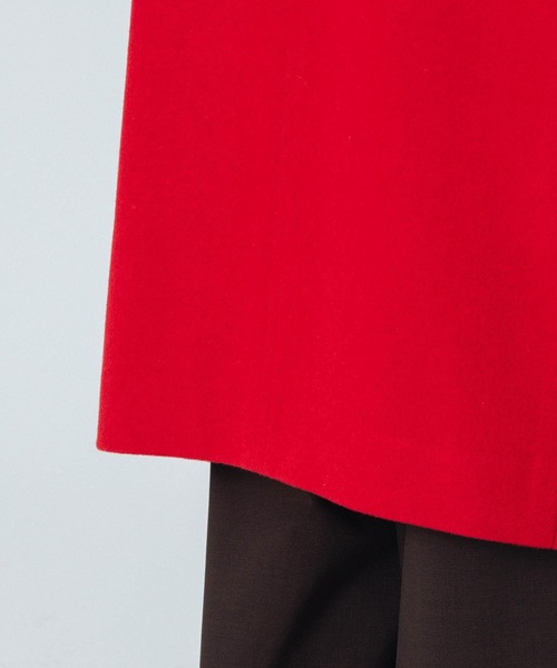 ROSE BUD（ローズバッド）の「(mici)VOLUME SLEEVE COAT（ステンカラーコート・レディース・ブラック/レッド・S/M）」の20枚目の写真