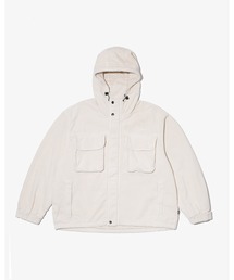 KEBOZ（ケボズ）の「WASHED CORDUROY HOODED JACKET（その他アウター）」