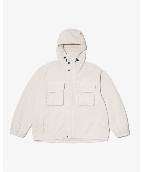 セール】WASHED CORDUROY HOODED JACKET（その他アウター）｜KEBOZ