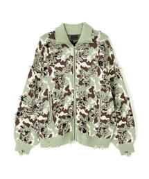 DANKE SCHON | DankeSchon/ダンケシェーン/CAMO KNIT DRIVERS(ニット/セーター)