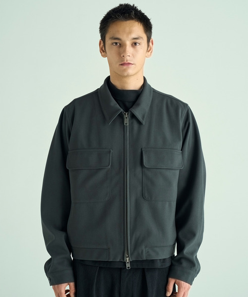 セール】VICTIM ヴィクティム / SHORT JACKET 圧縮フラノショート