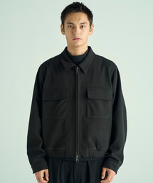 VICTIM（ヴィクティム）の「VICTIM ヴィクティム / SHORT JACKET 圧縮フラノショートブルゾン / VTM-25-O-106（ブルゾン）」