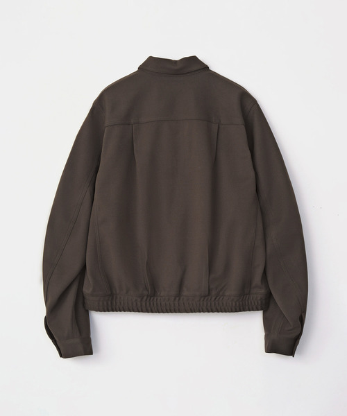 VICTIM（ヴィクティム）の「VICTIM ヴィクティム / SHORT JACKET 圧縮フラノショートブルゾン / VTM-25-O-106（ブルゾン・メンズ・ブラック/ブラウン/チャコールグレー・2/1）」の7枚目の写真