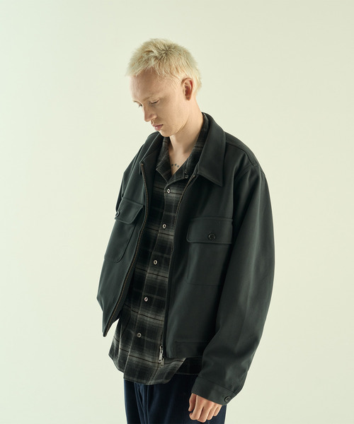 セール】VICTIM ヴィクティム / SHORT JACKET 圧縮フラノショート