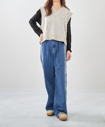 ONE DAY KMC （ワンデイケーエムシー）の「■Vネックニットベスト■（ベスト・メンズ）」