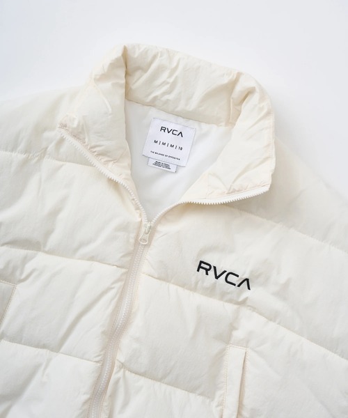 RVCA(ルーカ)の「RVCA レディース MINI RVCA CROPPED PUFFER JACKET ジャケット 【2025年秋冬モデル】/ルーカクロップドエコダウンジャケット(ブルゾン・レディース・ホワイト系その他/ブラック/エメラルド・MEDIUM/SMALL)」の16枚目の写真