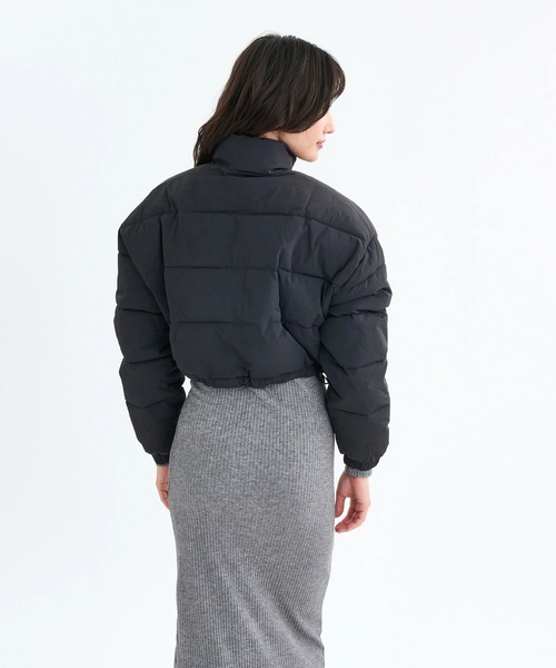 RVCA(ルーカ)の「RVCA レディース MINI RVCA CROPPED PUFFER JACKET ジャケット 【2025年秋冬モデル】/ルーカクロップドエコダウンジャケット(ブルゾン・レディース・ホワイト系その他/ブラック/エメラルド・MEDIUM/SMALL)」の18枚目の写真