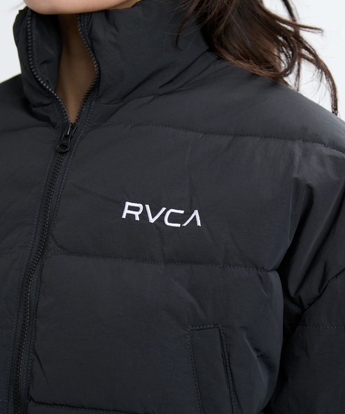 RVCA(ルーカ)の「RVCA レディース MINI RVCA CROPPED PUFFER JACKET ジャケット 【2025年秋冬モデル】/ルーカクロップドエコダウンジャケット(ブルゾン・レディース・ホワイト系その他/ブラック/エメラルド・MEDIUM/SMALL)」の19枚目の写真