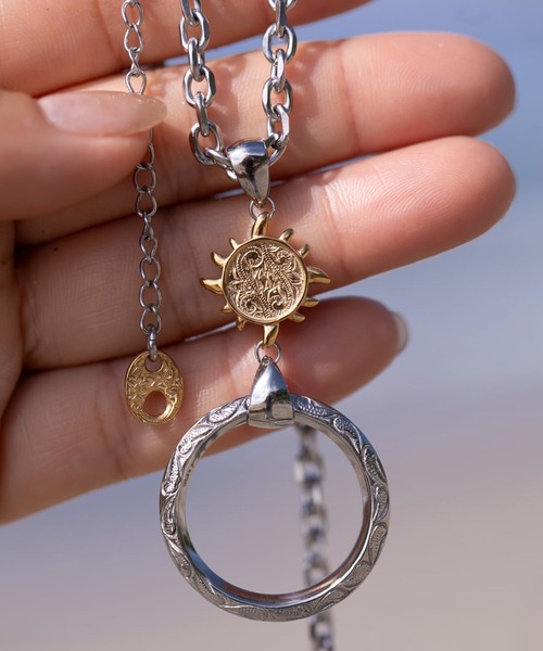 SUN GLASSES HOLDER necklace/【ハワイアンジュエリー】【サージカル
