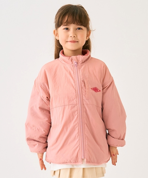 リバーシブル配色ボアアウター（ブルゾン）｜minimal（ミニマル）の