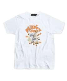 ESCAPEFROM（エスケープフロム）の「Orange Adventure Duck T-Shirt White（Tシャツ/カットソー）」