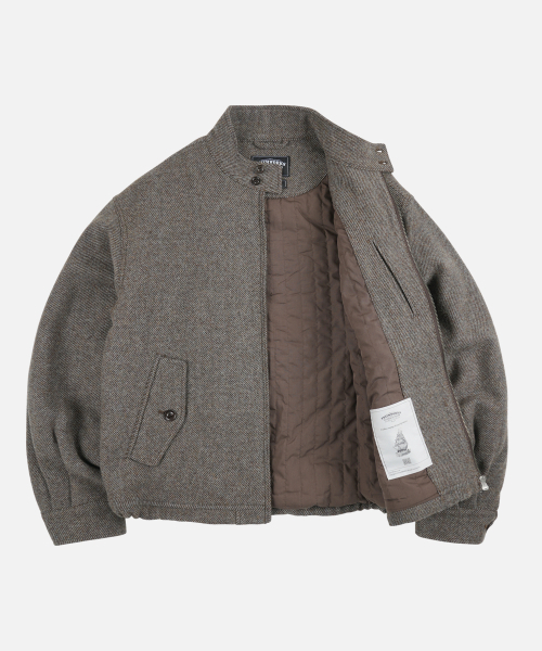FRIZMWORKS(フリズムワークス)の「WOOL HARRINGTON JACKET _ GRAY(その他アウター・メンズ・その他・SMALL/MEDIUM/LARGE/X-LARGE)」の2枚目の写真