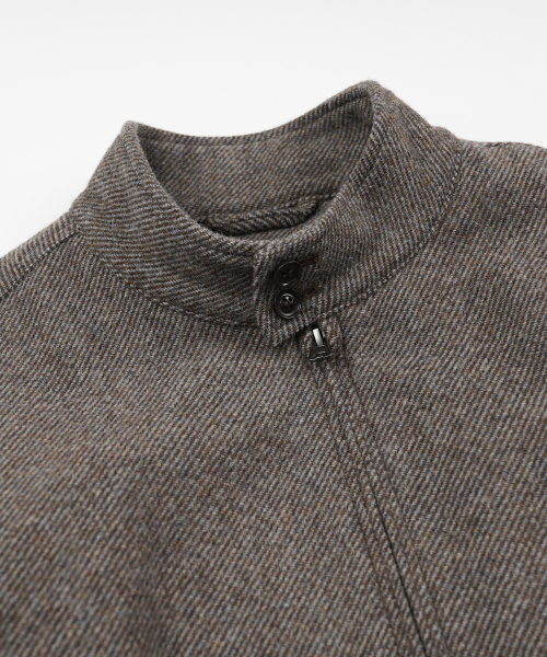 FRIZMWORKS(フリズムワークス)の「WOOL HARRINGTON JACKET _ GRAY(その他アウター・メンズ・その他・SMALL/MEDIUM/LARGE/X-LARGE)」の4枚目の写真