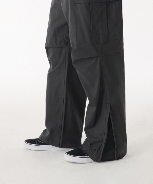 MUSINSA STANDARD（ムシンサスタンダード）の「コットンワイドサイドジッパーカーゴパンツ[ダークグレー]（その他パンツ・メンズ・その他・40/31/33/26/27/28/29/38/42/36/34/32/30）」の10枚目の写真