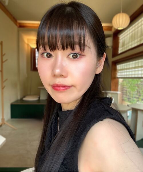 YOUHEE(ユヒ)の「SOLID LETTERING T-SHIRTS BLACK(Tシャツ/カットソー・レディース・その他・FREE)」の8枚目の写真