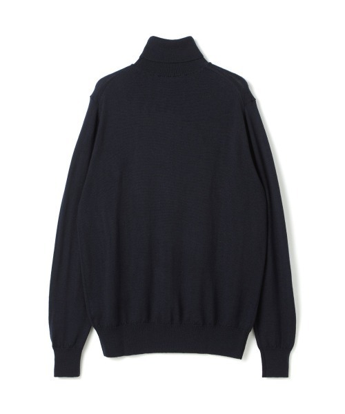 SUIT SELECT（スーツセレクト）の「【おうちで洗える】【RBC】【秋冬】ウールタートルネックニットセーター/ZEGNA BARUFFA（ニット/セーター・メンズ・ホワイト/ネイビー/パープル/ブラック/グレー・MEDIUM/LARGE/X-LARGE）」の11枚目の写真