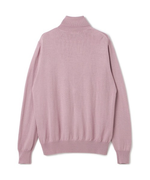 SUIT SELECT（スーツセレクト）の「【おうちで洗える】【RBC】【秋冬】ウールタートルネックニットセーター/ZEGNA BARUFFA（ニット/セーター・メンズ・ホワイト/ネイビー/パープル/ブラック/グレー・MEDIUM/LARGE/X-LARGE）」の12枚目の写真