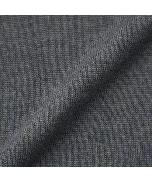 SUIT SELECT（スーツセレクト）の「【おうちで洗える】【RBC】【秋冬】ウールタートルネックニットセーター/ZEGNA BARUFFA（ニット/セーター・メンズ・ホワイト/ネイビー/パープル/ブラック/グレー・MEDIUM/LARGE/X-LARGE）」の16枚目の写真