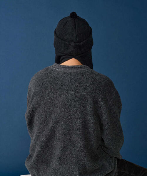 CPH（シーピーエイチ）の「CPH/シーピーエイチ/RABBIT KNIT BALKY WOOL（ニットキャップ/ビーニー・メンズ・レッド/ブラック・F）」の18枚目の写真