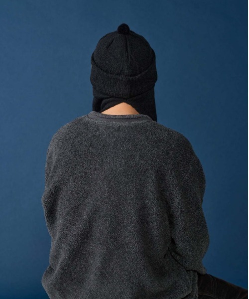 CPH（シーピーエイチ）の「CPH/シーピーエイチ/RABBIT KNIT BALKY WOOL（ニットキャップ/ビーニー・メンズ・レッド/ブラック・F）」の6枚目の写真