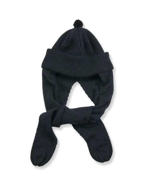 CPH（シーピーエイチ）の「CPH/シーピーエイチ/RABBIT KNIT BALKY WOOL（ニットキャップ/ビーニー・メンズ・レッド/ブラック・F）」の9枚目の写真