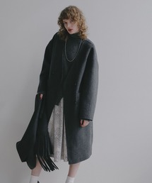 BAYFLOW（ベイフロー）の「【EF(エフ)】リバーフーディーコート（WOMEN）（ノーカラーコート）」