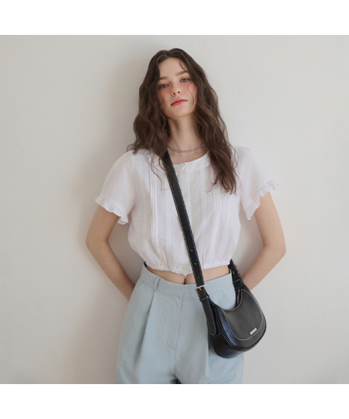 LAP（ラップ）の「STITCH POINT HOBO BAG AR7AB422（ショルダーバッグ・レディース・ブラック/イエロー/ブルー・FREE）」の15枚目の写真